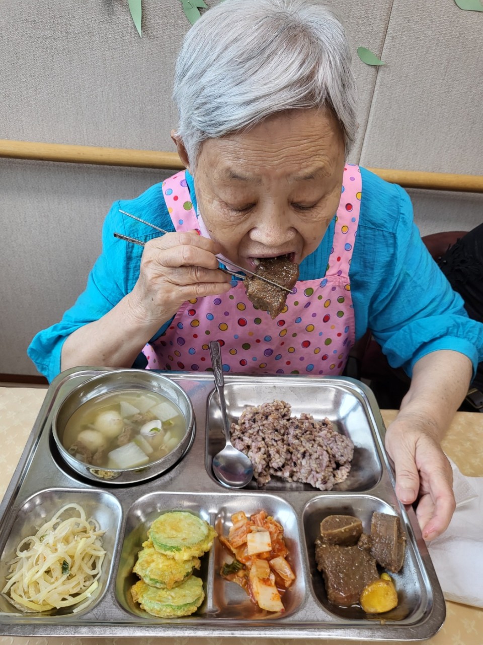 추석특식 토란국